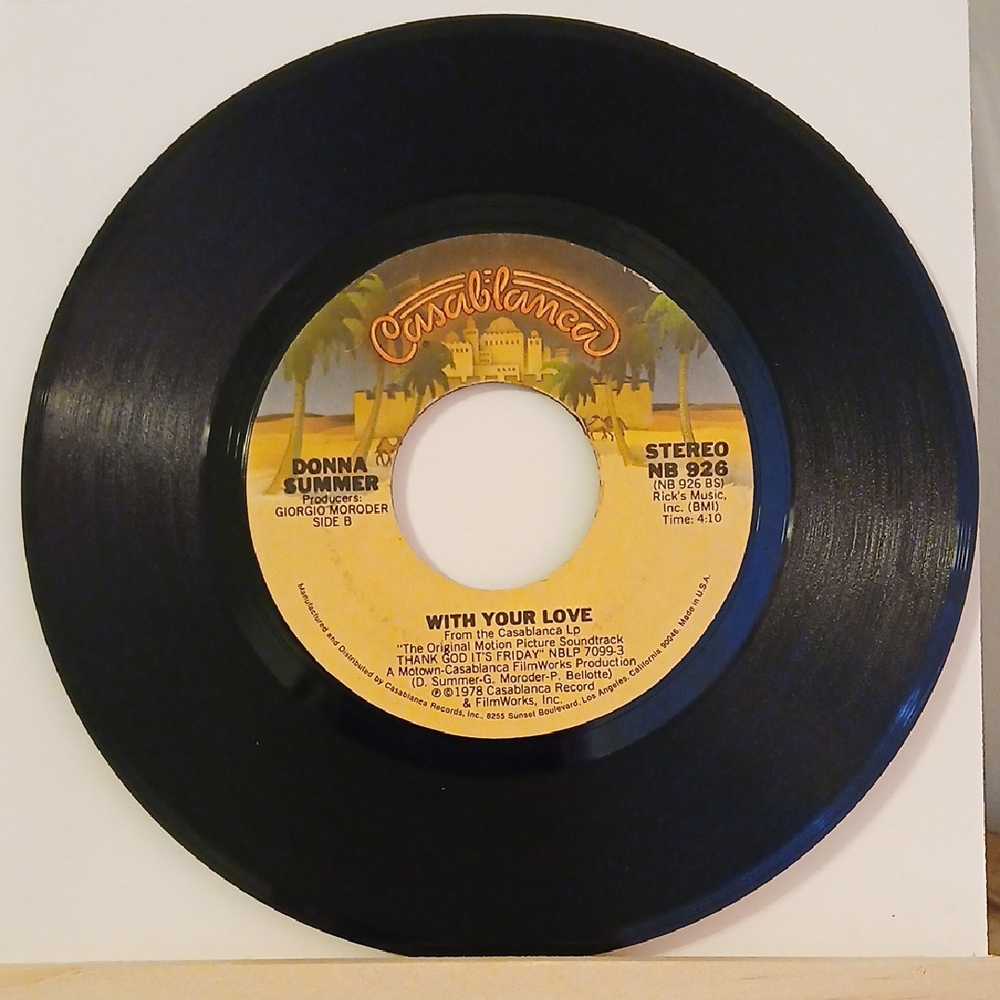 Donna Summer '"Last Dance" 45RPM - Picture 2 of 6